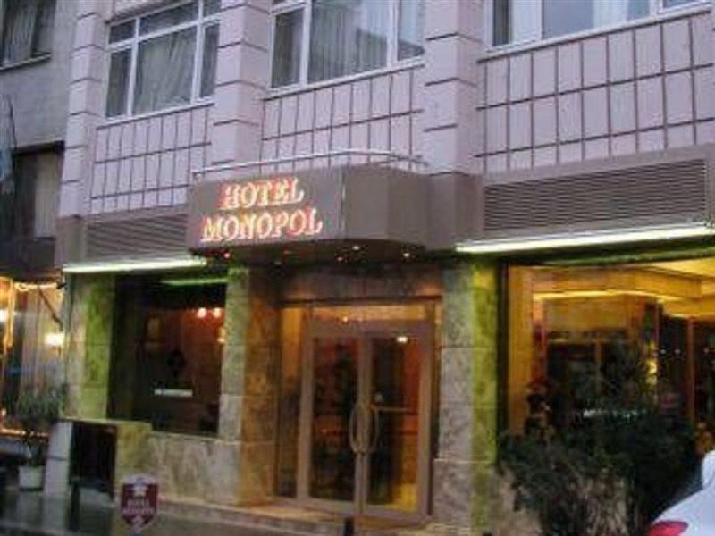 Hotel Monopol Istanbul Exterior foto